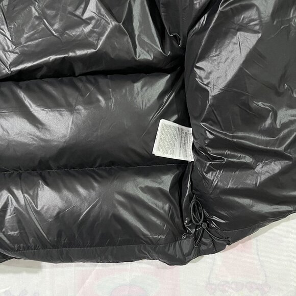 Moncler Black Stand-Collar Down Jacket - Picture 9 of 9